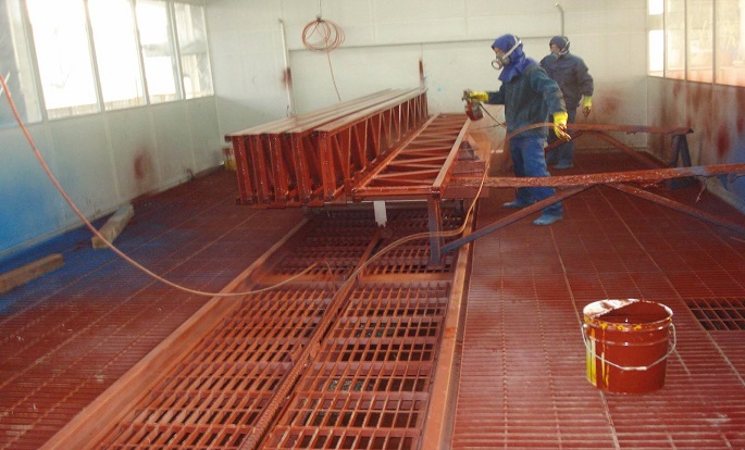 水旋噴漆房漆霧處理系統(tǒng)