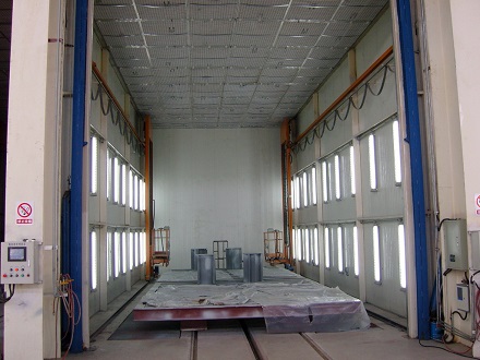 結構件涂裝生產線案例圖