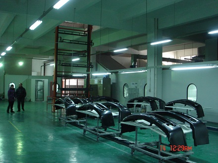 汽車涂裝生產(chǎn)線現(xiàn)場(chǎng)案例2