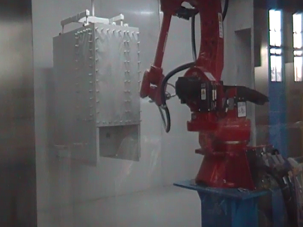 變壓器懸掛鏈噴漆生產線