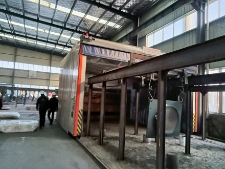 鈑金件伸縮式噴漆