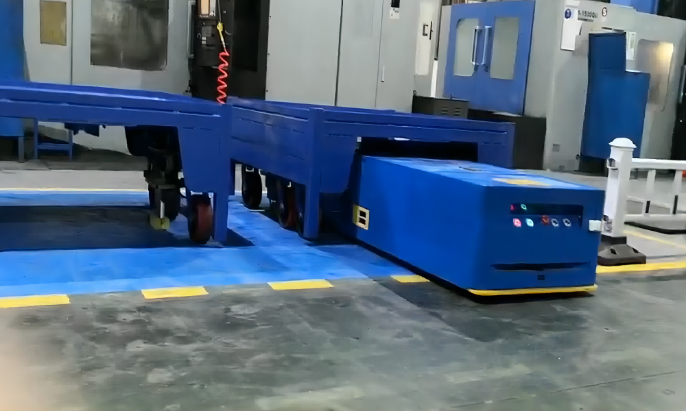 10噸重載AGV小車應用圖片 10噸重載AGV小車應用圖片